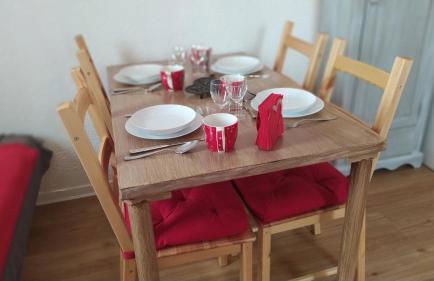 PARADISKI-BELLE PLAGNE, Altitude 2050m, APPART skis aux pieds 4 personnes - Foto 12