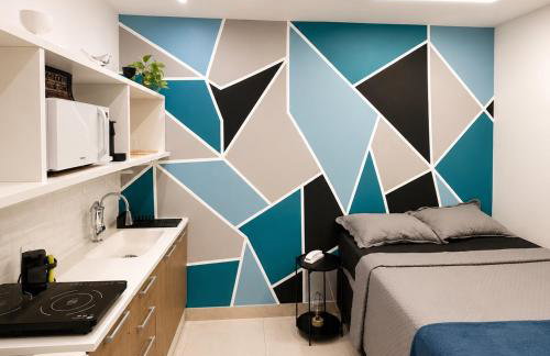 Apartamento completo e moderno com ar condicionado e piscina no centro do RIO - Foto 2