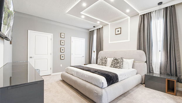 Elegant Resort Home With Loft, Private Pool & Spa - Foto 3, Habitación