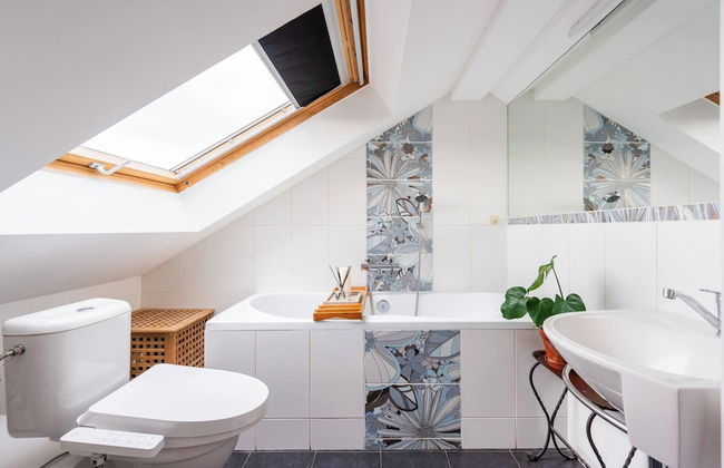 Charming Prague Apartment in Vršovice With Roof Terrace - Foto 11