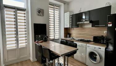 T2 35 m2 République Vieux-Port, joliette - Foto 2, stove, dishwasher