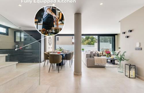 VACATION MARBELLA I Villa Marbesa White Pearl, Two Private Pools, 3min walk to the Beach, Fastest WiFi, Built in 2024 - Photo 5