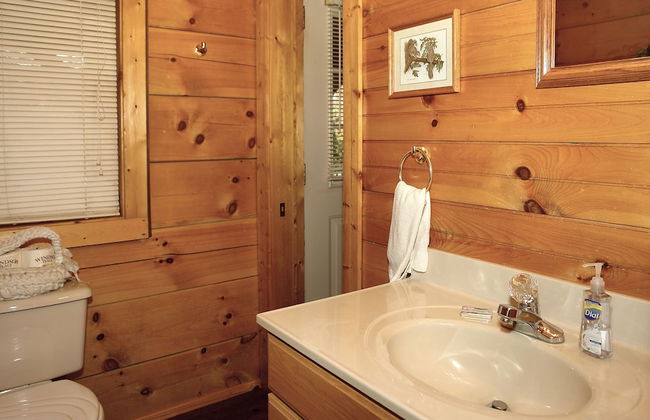 Jon's Pond on Cosby Creek - 2 Bedrooms, 2 Baths, Sleeps 6 Cabin by RedAwning - Foto 7