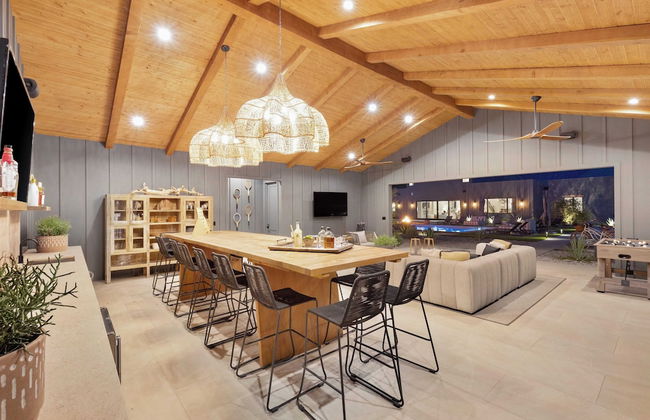 8bdr Villa Tennis/pickleball, Golf Green, Pool House, Gym, Bar Mesquite38 - Foto 58