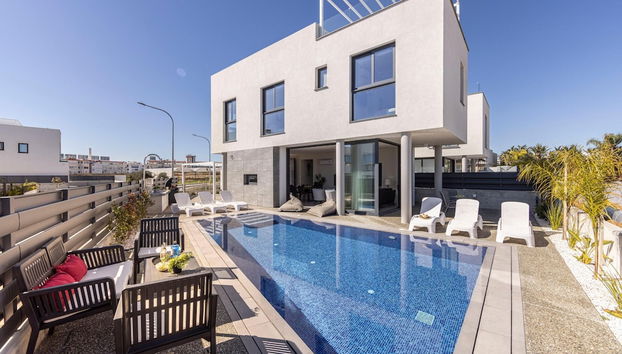 Protaras Hestia Seaside Villa B6 - Foto 2, Habitación