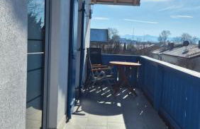 Ferienwohnung Lichtblick Oberbayern, sonnig, Bergblick, großer Balkon - Foto 21