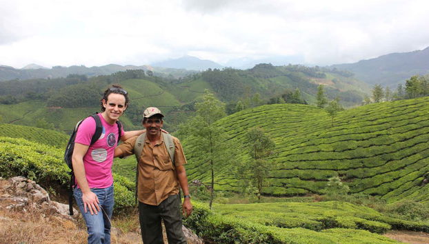 A photo with the guide