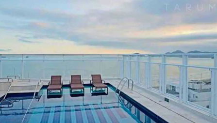 Flat vista mar em Santos - Foto 1