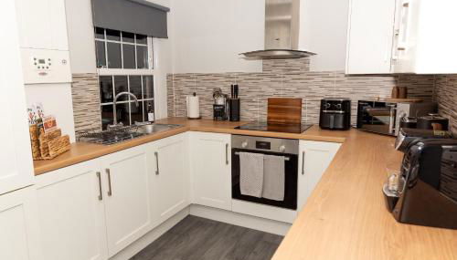 The Terminus Loft - Photo 5, stove, toaster