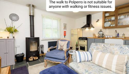 Bijou Coastal Apartment in Polperro With Hot Tub, Onsite Parking 5 min Downhill Walk To Village - Foto 4