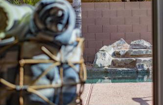 Desert Oasis Amazing Pool Waterfall Firepit Office - Foto 80