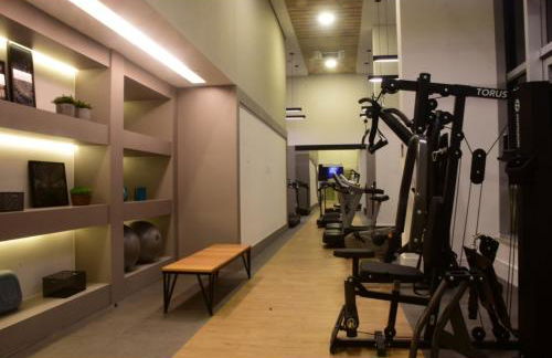 Flat Aconchego, próximo ao centro de Osasco, ar condicionado, academia, piscina, wifi e varanda - Foto 21