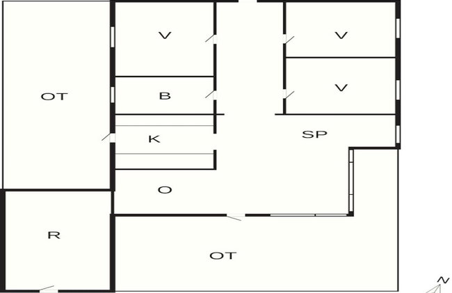 5 Person Holiday Home in Roslev - Foto 12