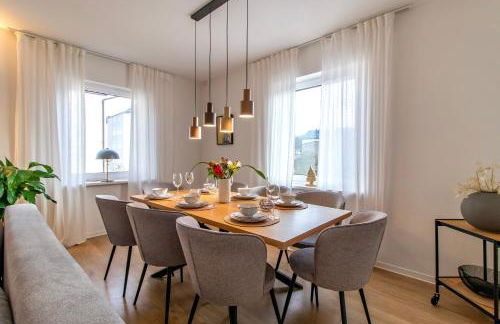 Stilvolles City-Apartment I WLAN l Küche I Zentral I 8P - Foto 5