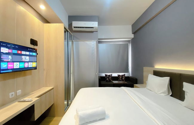 Serene And Tidy Studio Apartment Transpark Juanda Bekasi Timur - Foto 15