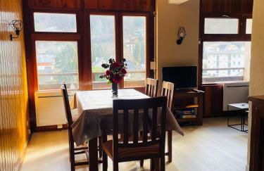 Les Cimes 55 m2 - PISCINE INTÉRIEURE Vue Montagne Centre Village - PARKING - avec LINGE et MÉNAGE de fin de Séjour Compris - Foto 6