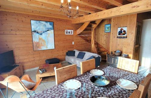 Chalet en bois 6 pers. avec terrasse Sud, lumineux et équipé, animaux admis – Saint-Michel-de-Chaillol - FR-1-393-12 - Foto 1