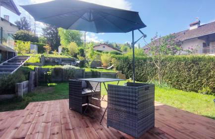 Studio calme petite vue lac - Photo 14