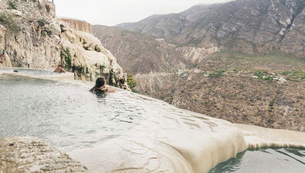 Você vai se apaixonar pela vistas de Tolantongo!