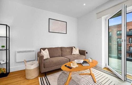 Luxury Apartment - Balcony - City Centre - Fast WiFi - Netflix 403D - Foto 26