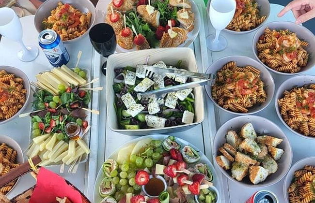 Pequeno grupo, nadar em Rhenia, ver o pôr do sol fm LVenice, freetrans - Foto 4