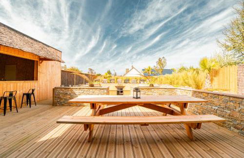 Grange rénovée avec piscine chauffée Baie du Mont St Michel - Foto 9