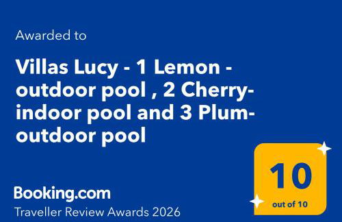 Villas Lucy - 1 Lemon with outdoor pool , 2 Cherry with indoor pool and 3 Plum with outdoor pool - Foto 2