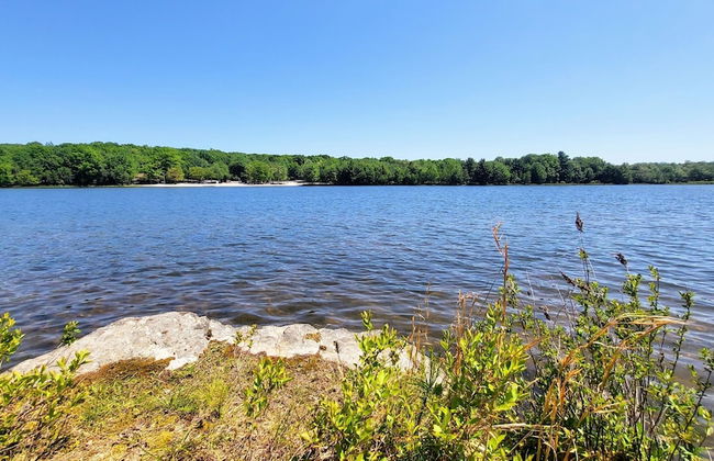 Elk Hollow by Avantstay Lakefront Chalet w Game Room Fire Pit - Photo 60