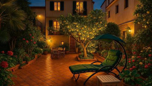 MONDELLO COTTAGE - Foto 2, Garden, sunbed, Garden view