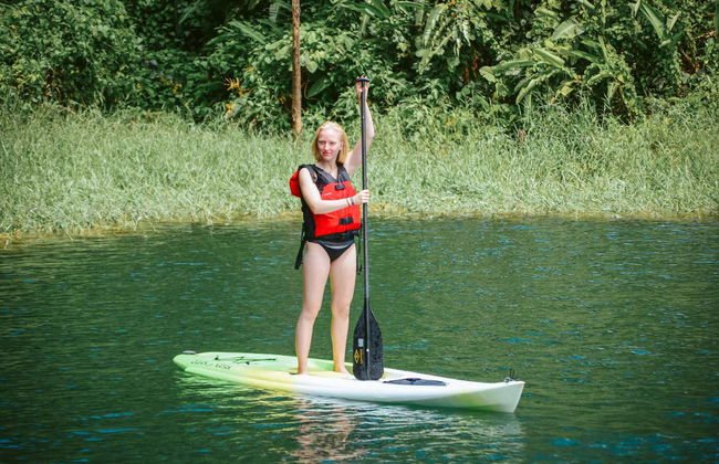 Paddle surf na lagoa Arenal - Foto 6