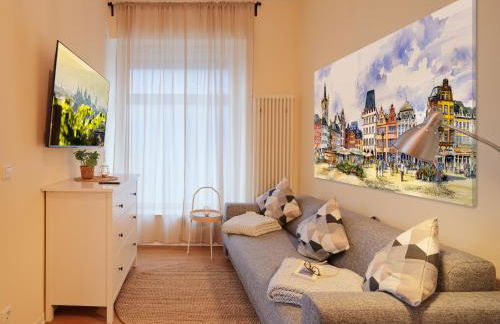 Marx - Modernes Apartment - Top Lage im Zentrum - Gratis WLAN - ideal für Geschäftsreisende & Paare - Foto 6