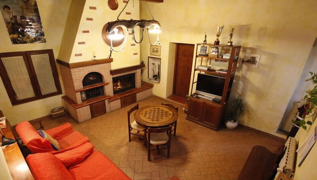 Coin salon dans le hall