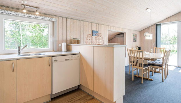 4 Person Holiday Home in Hemmet - Foto 5, Cocina privada