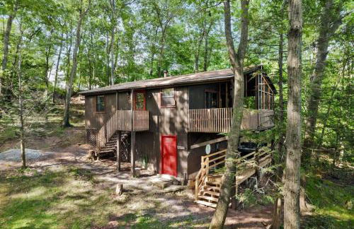 Secluded Cabin Hot Tub, Huge Deck, Fire Pit, WiFi - Foto 3