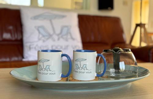 Villa des pontons Maison 5 chambres avec grand jardin clos et belle terrasse séjour spacieux lumineux à 2 kms de la plage d'Arromanches près de Bayeux, Omaha beach - table de ping pong - garage - Foto 11