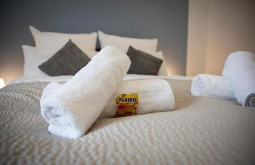 HANNIBAL - Design Apartment Lavendel 4, VW Nähe, Parkplatz, Küche, HighSpeed-WLAN, Fitness, Solarium - Foto 16