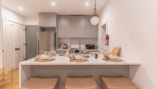 Japandi Cozy In Brooklyn & Balcony - Foto 5, stove, toaster