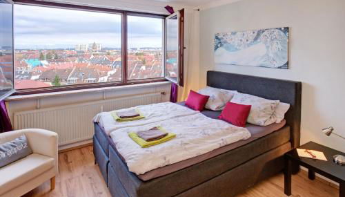 Blick über Karlsruhe - Ferienwohnung Panorama - Foto 5