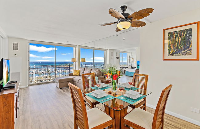 Ocean View 1BR at Ilikai Marina - Foto 38