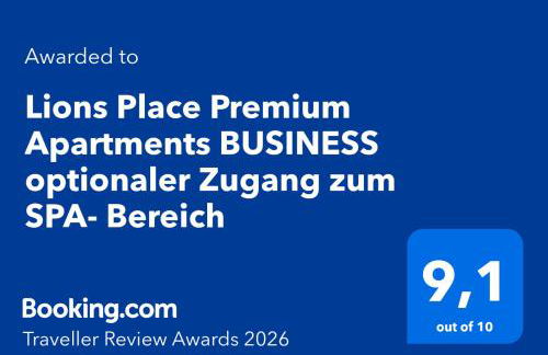 Lions Place Premium Apartments BUSINESS optionaler Zugang zum SPA- Bereich - Foto 49