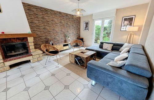 Maison à 500m de la plage avec jardin, 4 chambres, Wi-Fi et parking - 8 couchages - FR-1-361-539 - Photo 13