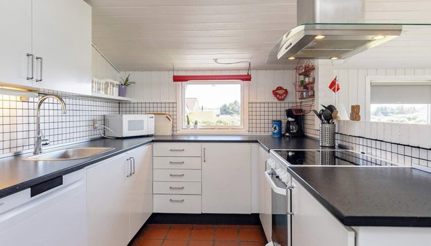 8 Person Holiday Home in Lokken - Foto 5, Cocina privada