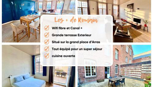 Loft T2 avec terrasse sur la Grand Place d'Arras - Foto 2