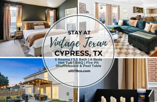 Cypress 5 Bedroom Retreat with Hot Tub, Firepit and Game Tables! Pet Friendly - Foto 1