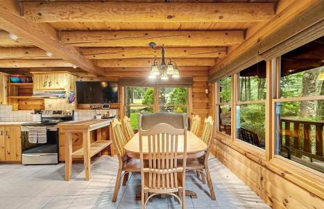 Poconos True Log Cabin with Sauna, Movie Theather, Hot Tub & Fire Pit! - Photo 33
