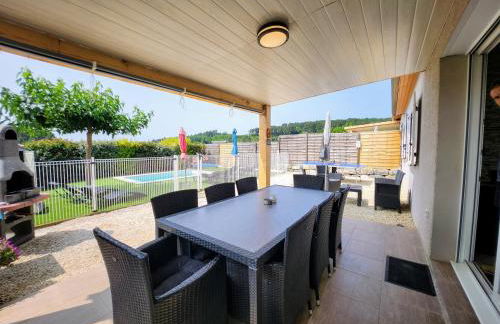 En Ardèche, maison de vacances l'Odyssée climatisée avec sa piscine privée et chauffée - Foto 14