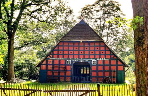 Idyllisches Ferienhaus Nähe Dümmer See Auszeit Sauna Natur - Foto 24