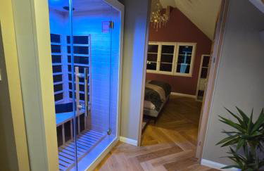 Villa Trianon Gîte 5 étoiles avec spa privé forêt Villandry - Foto 16
