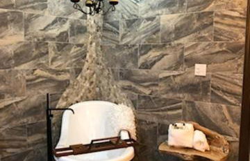 C25, Four bedroom, 4 1 2 bath luxury log-sided cottage with hot tub cottage - Foto 44