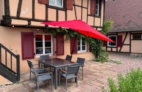 Gite familiale avec piscine Hunawihr, proche de Ribeauvillé et Colmar - Foto 6